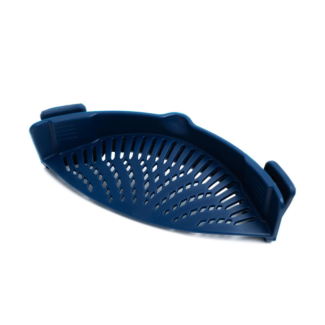 Silicone Pot Striner Blue