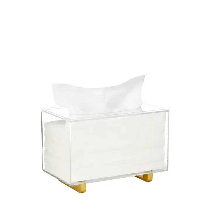 Acrylic Tissue Box Holder Fit's 