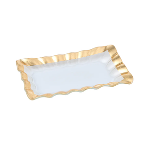 RJ3664-089B 10.63" Rectangular Glass Serveware