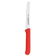 Load image into Gallery viewer, MESSERMEISTER 106/B  Petite Messer Serrated Tomato Knife with Sheath - 4.5&quot;

