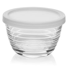 Load image into Gallery viewer, 512123 Libbey Small Glass Bowl with Lid, 6.25-ounce
