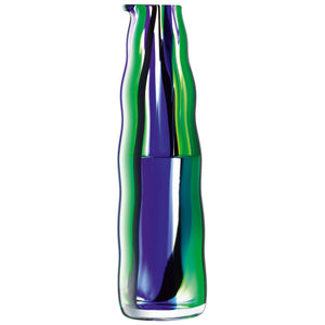G1774-36-124 Folk Carafe 34oz Black/Blue/Green
