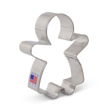 Load image into Gallery viewer, 3.75&quot; Gingerbread Girl Cookie Cutter
