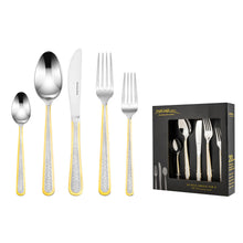Load image into Gallery viewer, Zebra GA Flatware Service For 4
