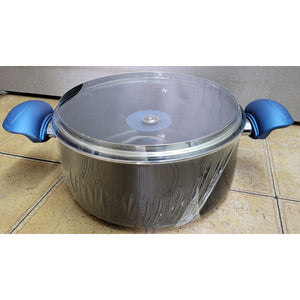 High Quality Nonstick Stockpot, 6.75 Quart, Blue