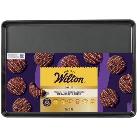 Wilton Gold Non-Stick Bakeware Mega Baking Sheet, 15x21 Inch