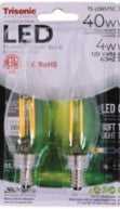 4W 40W LED CL Decorative Bulb Chandl Base