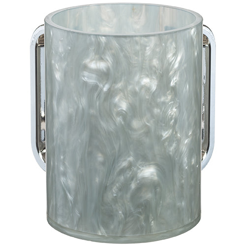 UK80678 Acrilic Clear Washing Cup 13 cm - Marble