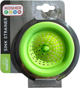 Kosher Cook Silicone Sink Strainer - Green
