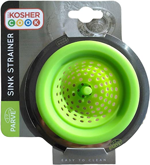 Kosher Cook Silicone Sink Strainer - Green