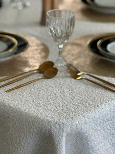 3188 Pavia Boucle Tablecloth