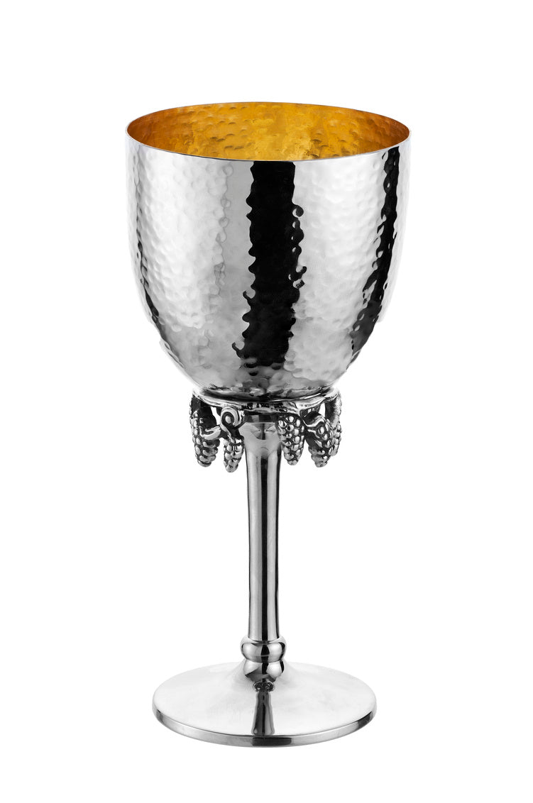 96731 HAMMERED GRAPE GOBLET -10OZ