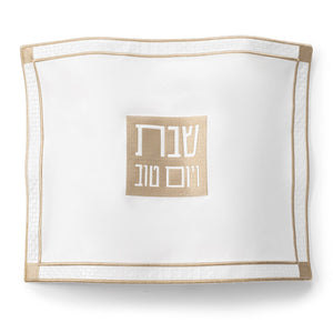 PU-CC-CL-2-GO PU Leather Challah Cover - Classic 2.0 - Gold
