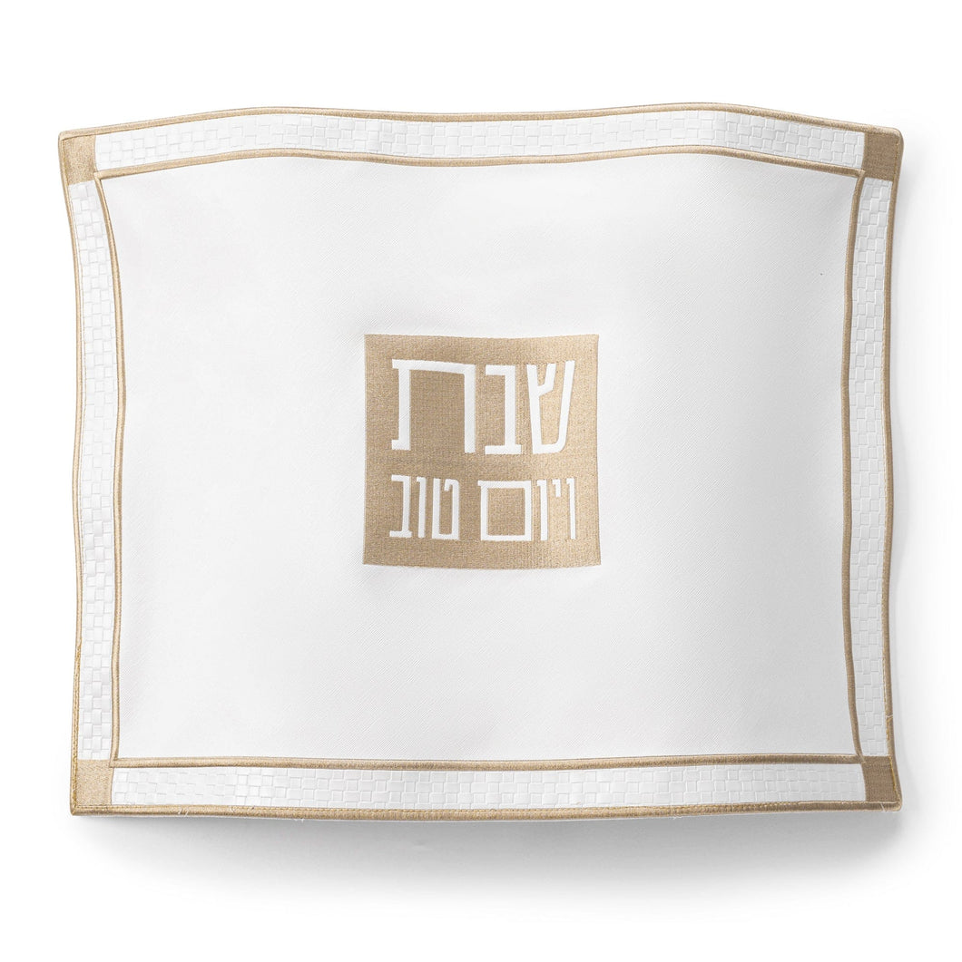 PU-CC-CL-2-GO PU Leather Challah Cover - Classic 2.0 - Gold
