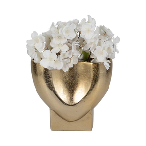 EV19233-01 9" ABYSS ARROW SHAPED METAL VASE