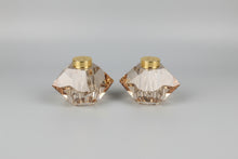Load image into Gallery viewer, 3017-G  Salt and Pepper Holder Set Crystal Gold
