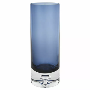 K2217 MIDNIGHT BLUE CYLINDER 10"VASE