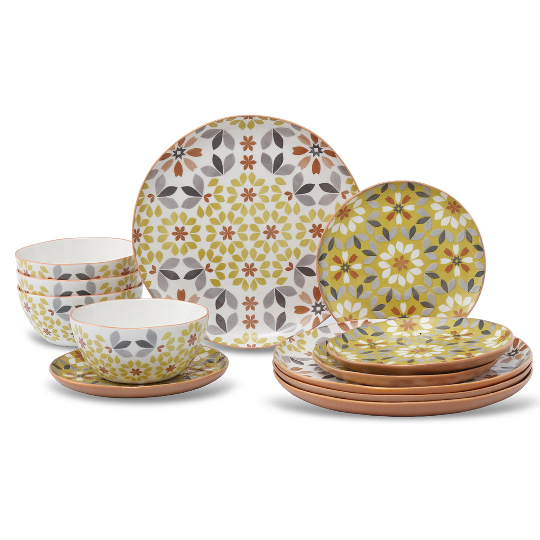 LH578 12PC. BLUE MIX/MATCH SR/4