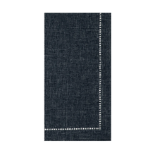 Load image into Gallery viewer, LINEN LOOK NAPKIN S4 NAVY
