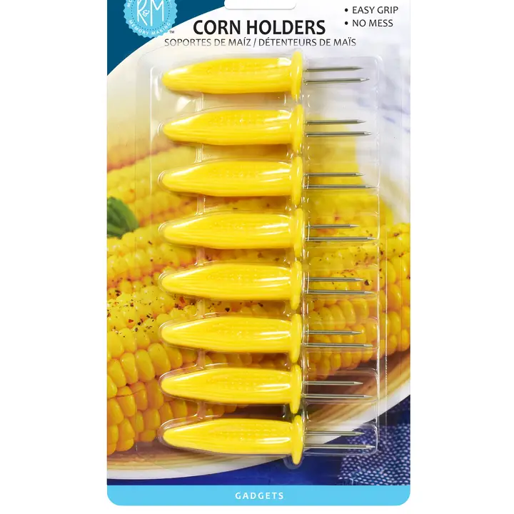 Jumbo Corn Holders S/8