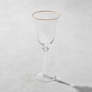 VD-5744-G Desto, Wine Glass, Gold Rim, 11.5 oz