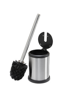 SS TOILET BRUSH WITH CLOSING LID