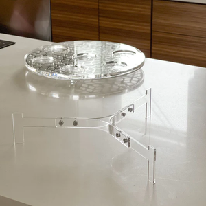 J-PSP-DIS Lucite Display Stand for Seder Plate