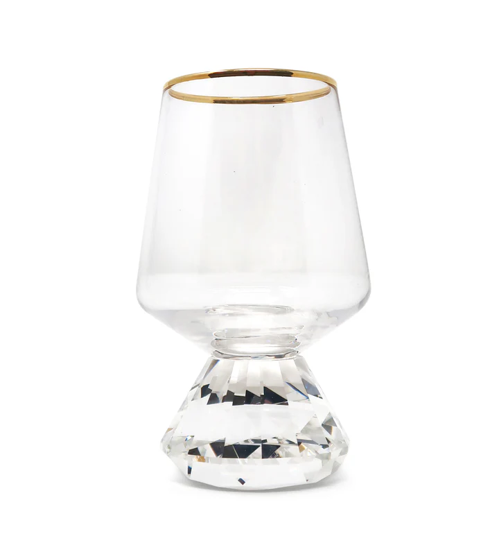 VLG5113 Set of 6 Shot Glasses with Crystal Base