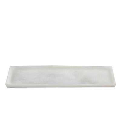 535047-2 Rectangle Platter Set Of 2 White - White 13 Inches Long