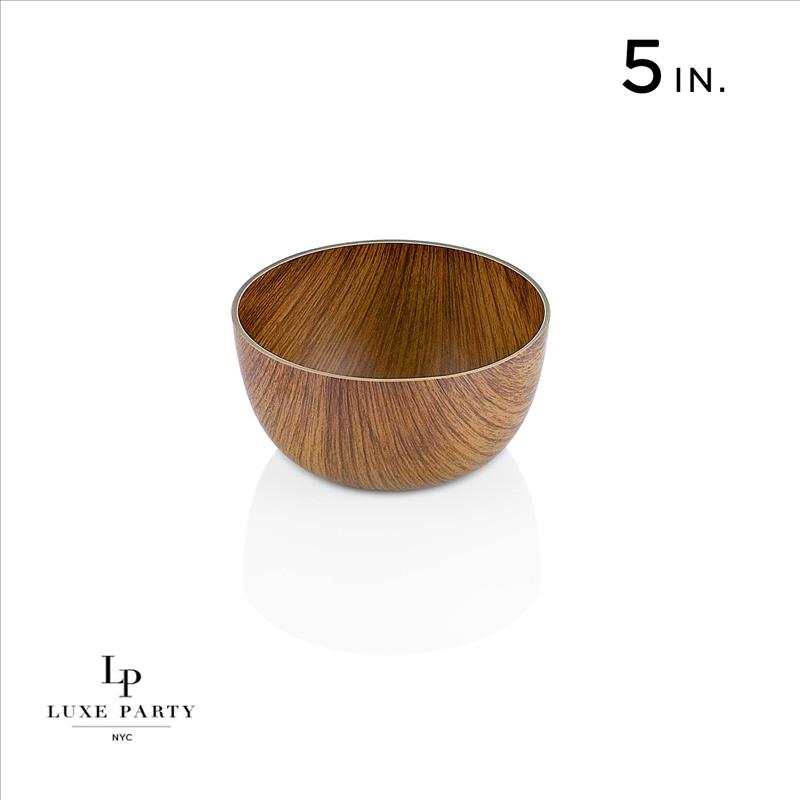 Round Bowl - 5inch Mahogany Collection