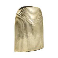 Load image into Gallery viewer, 17754-03 Metal, 11&quot; Arch Vase, Champagne
