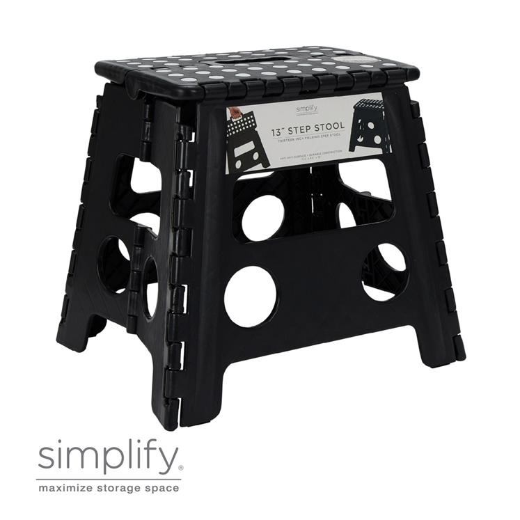 Folding Step Stool Basic Dots 13 IN. – The Westview Shop