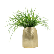 Load image into Gallery viewer, 17754-03 Metal, 11&quot; Arch Vase, Champagne
