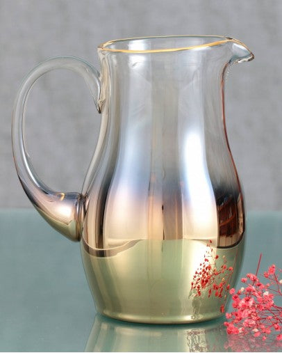 GJ4190 Pitcher with Gold Ombre Design