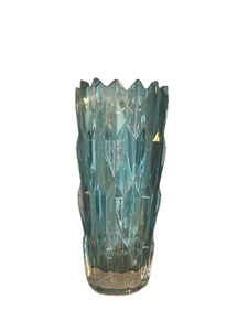 Fascet Crystal Vase