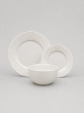 Load image into Gallery viewer, VC-8019 Embossed Fine Porcelain 12 Pc Dinnerware Set Service for 4
