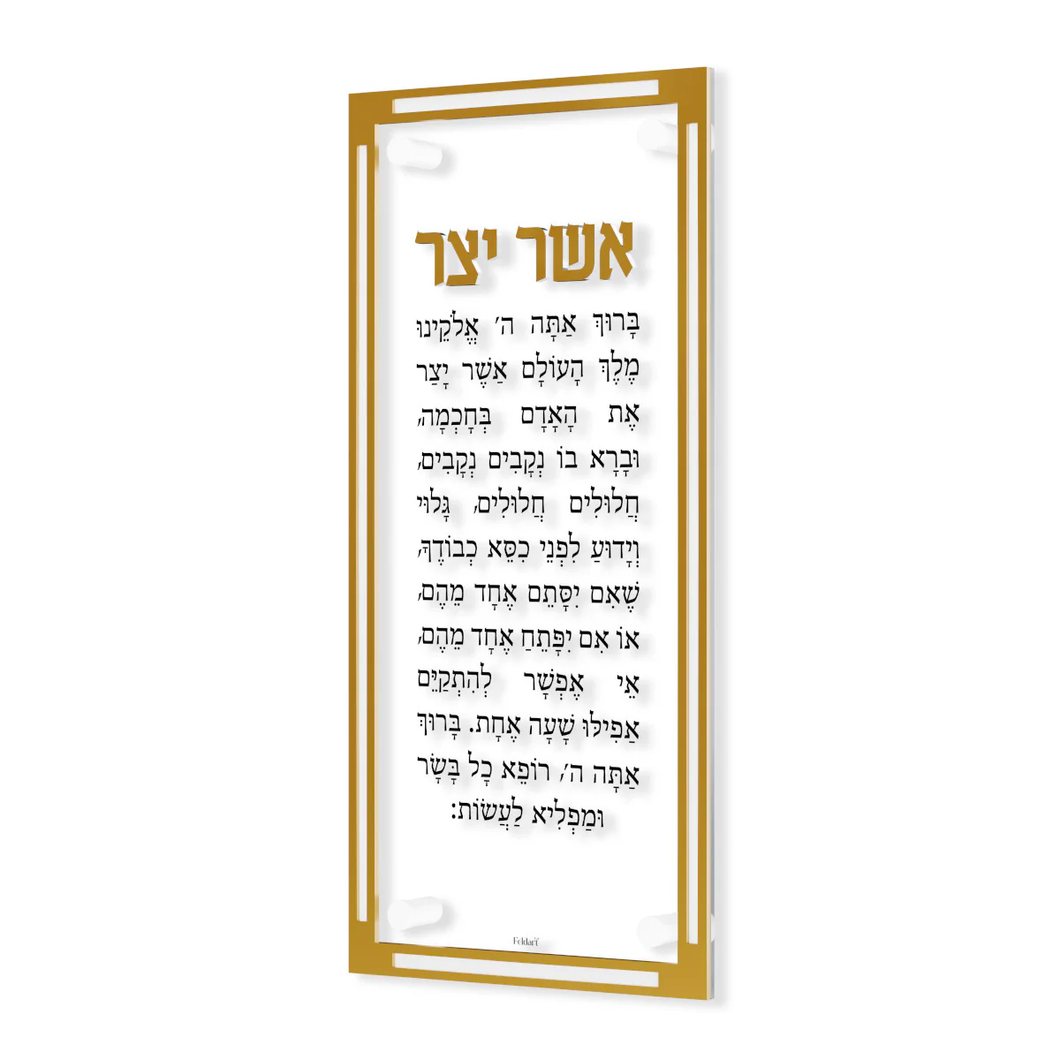 AYC01GEM  Classic Asher Yatzar Gold