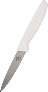 4" Knife - Pointed tip/streight edge - White