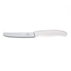 Victorinox 4.5 Inch Serrated Knife Round Tip All Colors