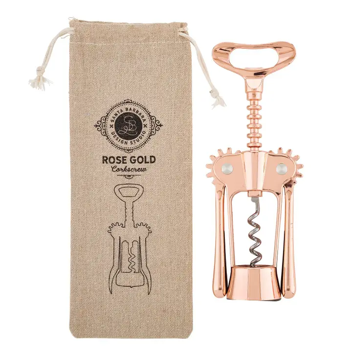 D1861 Rose Gold Wine Opener