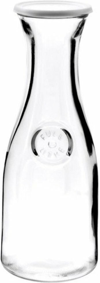 CARAFE-GLASS-1 LITER WITH COVER