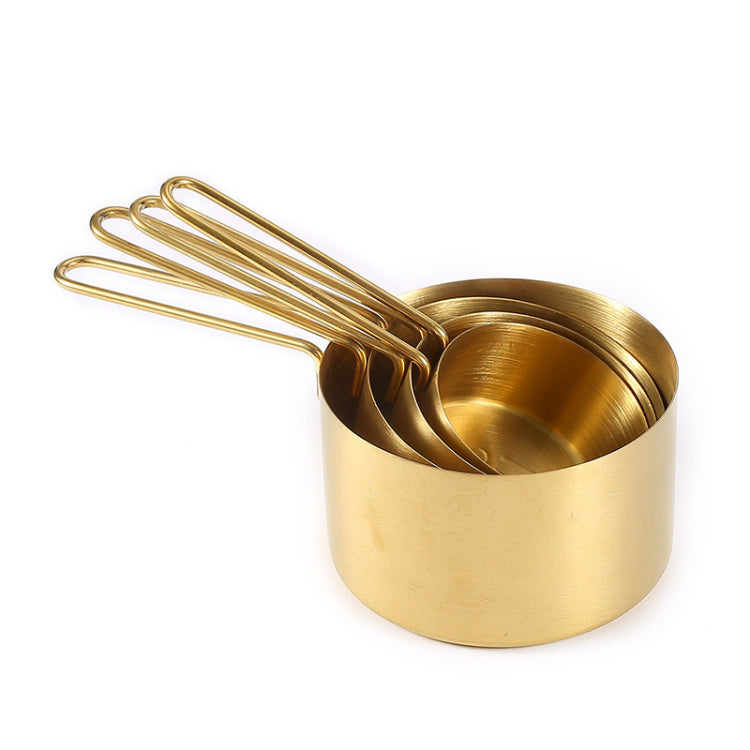 Cherle Measuring Cup Set Gold
