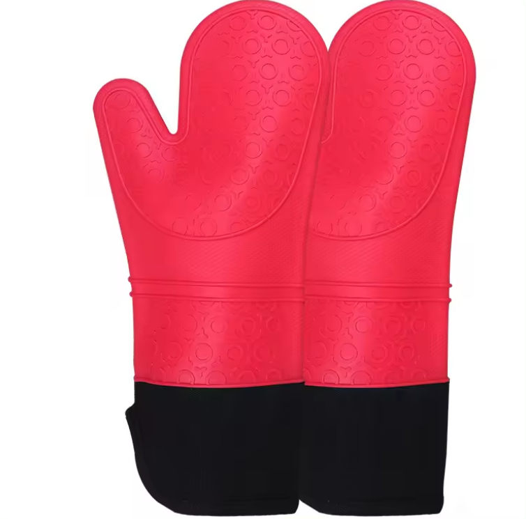 Cherle Red Silicone Oven Mitt