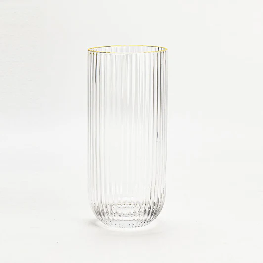 K-GCTT-01-GD Rounded Base Glasses 6pk Gold