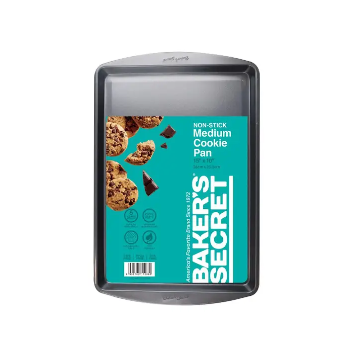 Baker's Secret Essential Line Cookie Sheet 0.4mm, 17“ X 11” X 0.8“