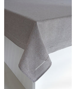 LINEN LOOK TCLOTH 52X70 GREY