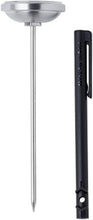 Load image into Gallery viewer, KitchenAid KQ919 Analog Instant Read Food and Meat Thermometer with 1.75-inch Dial, Recalibration Feature, Black Storage Sleeve
