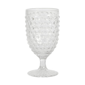120569.01 Chauncey 13.3 oz Hobnail Goblet - Clear