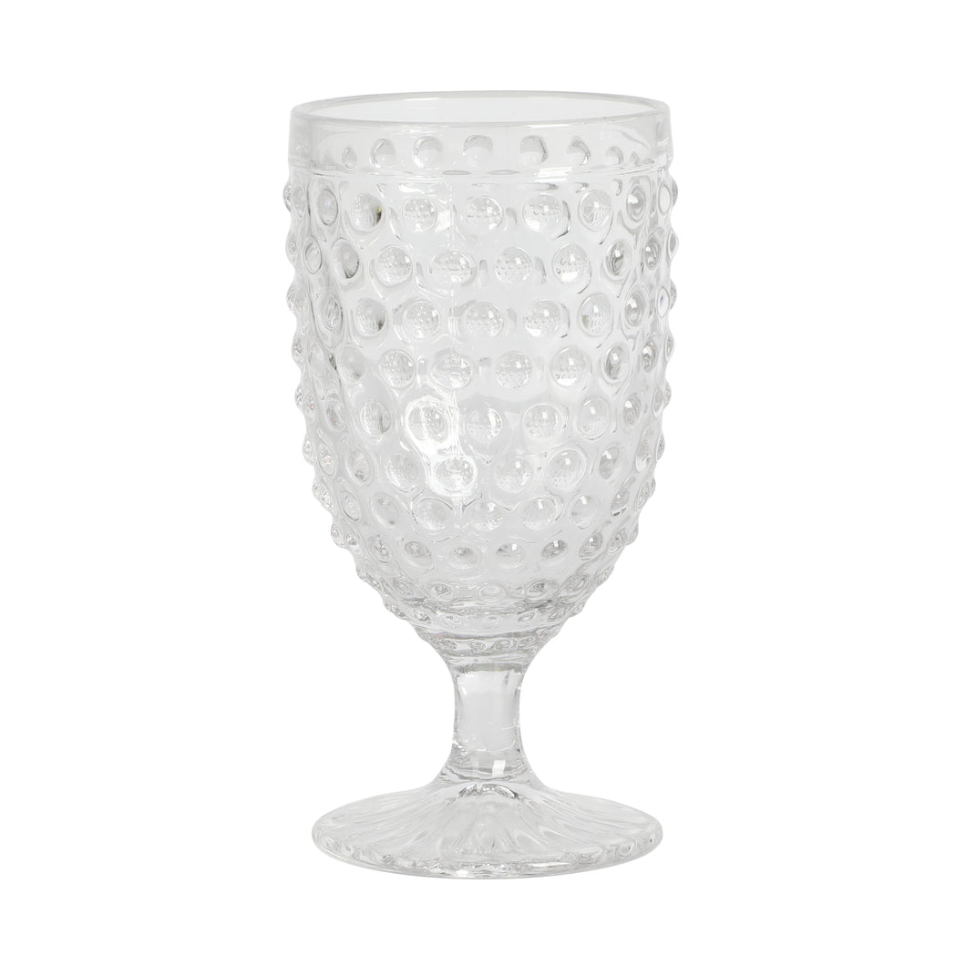 120569.01 Chauncey 13.3 oz Hobnail Goblet - Clear