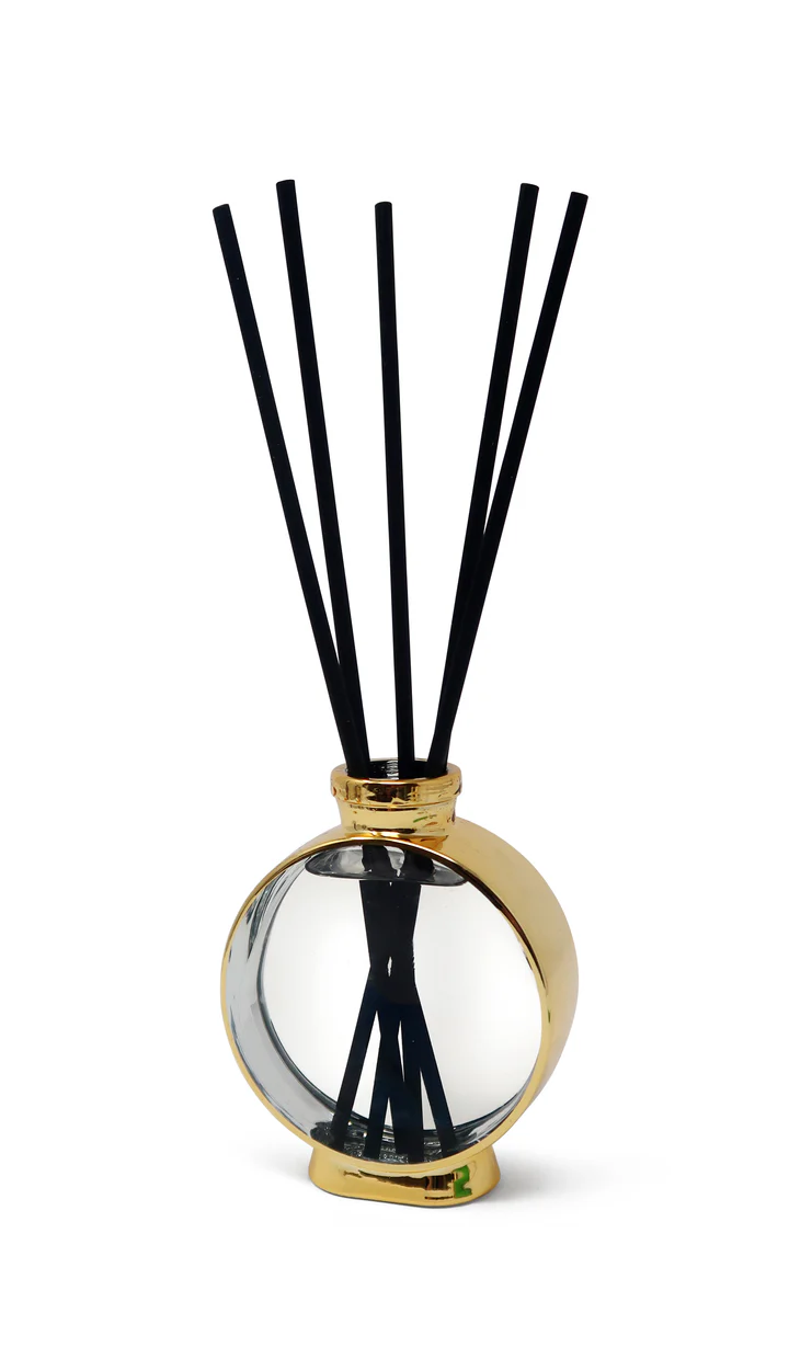 VGD4453 Gold Plated Diffuser - White Flower Scent